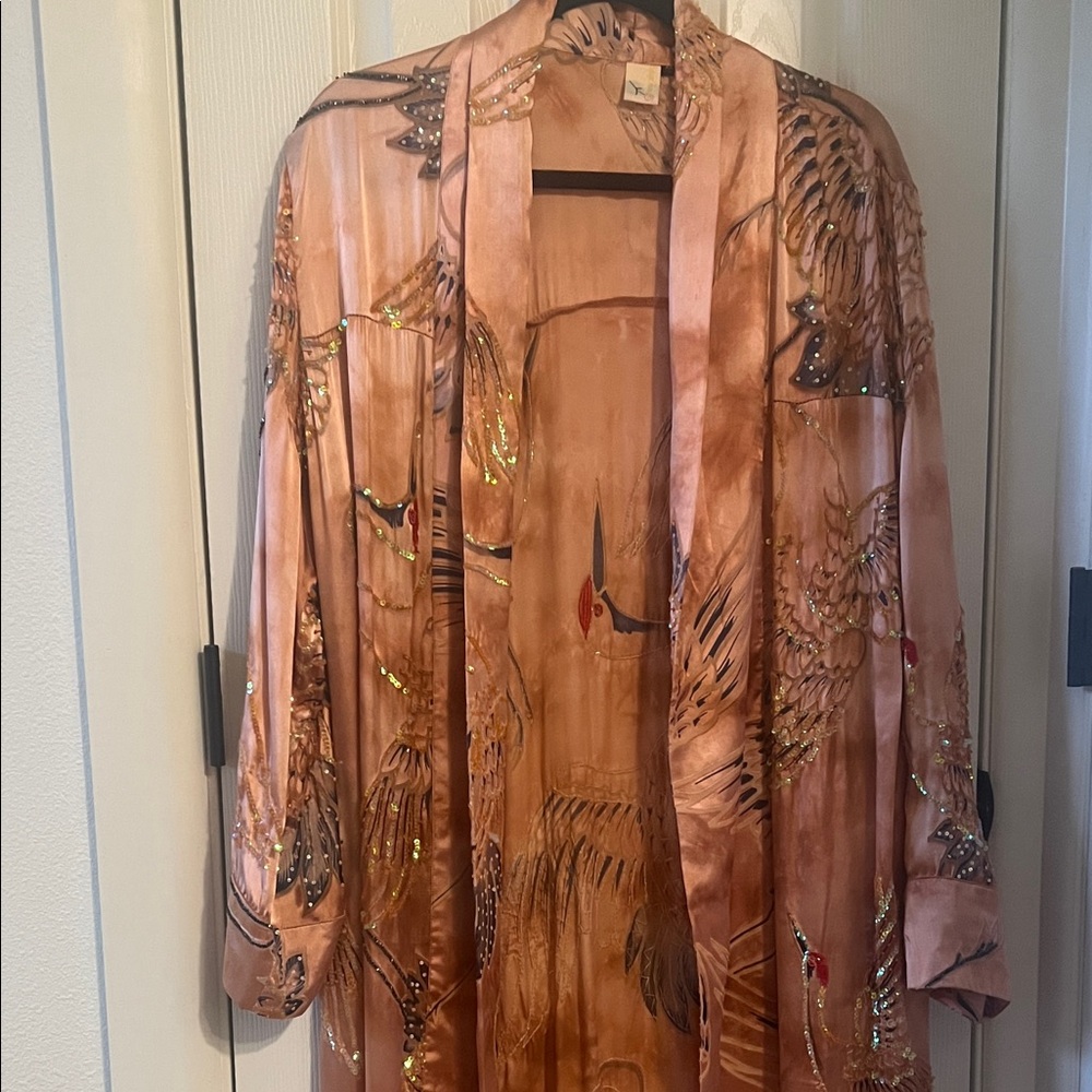 Elegant Embroidered Kimono